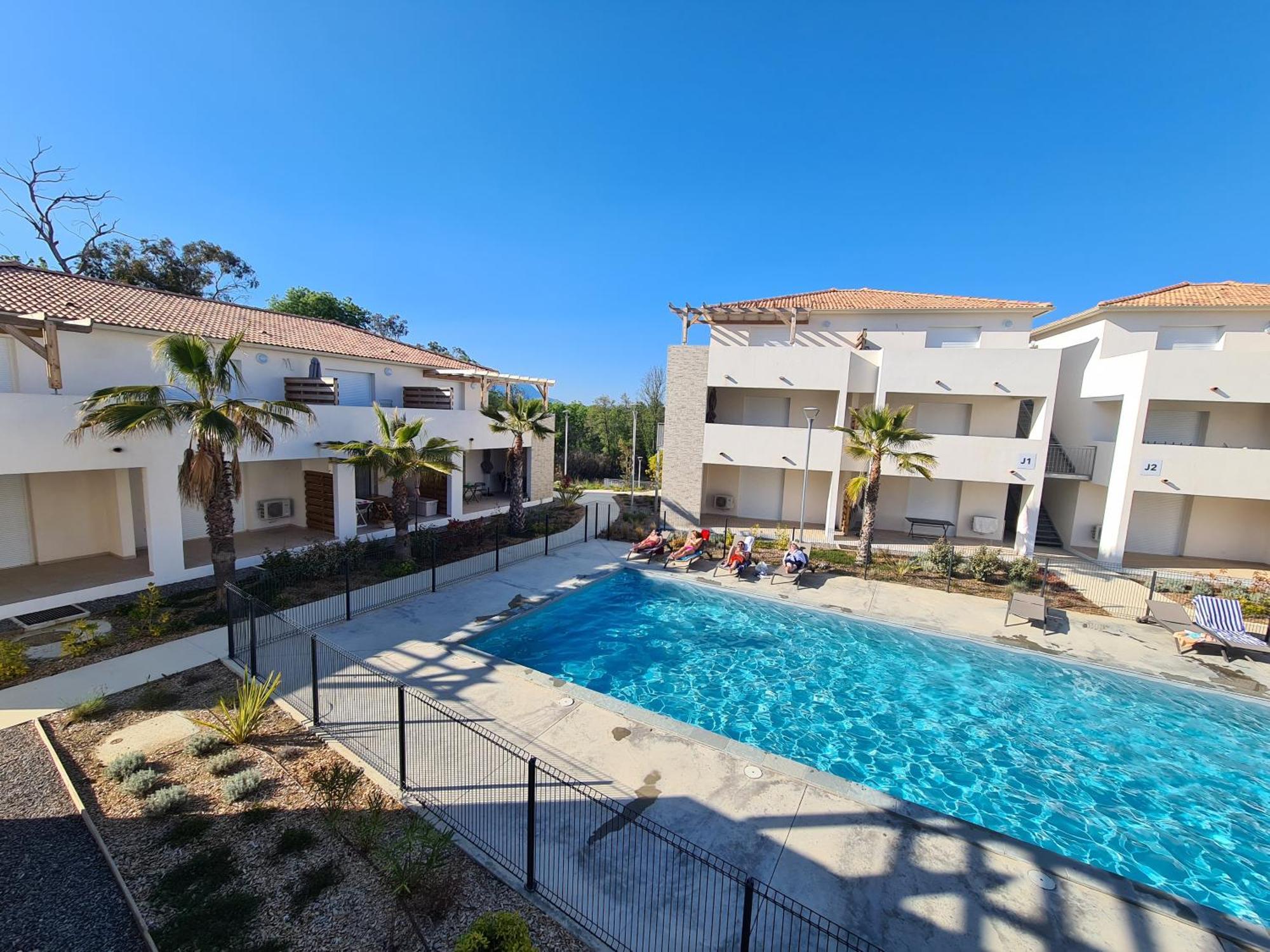 Linguizzetta Corse, Residence Marina Di Bravone, Acces Direct Plage מראה חיצוני תמונה